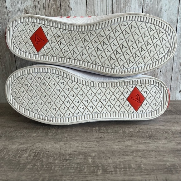 Sperry Womens Jaws Red Striped Shoes Size 6 - Picture 6 of 6